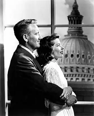 Spencer Tracy en Katharine Hepburn in State of the Union