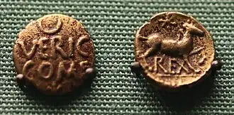 Stater uitgegeven door Verica