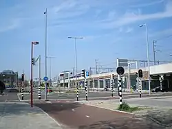 Station Utrecht Vaartsche Rijn aan de Vondellaan en de Baden-Powellweg