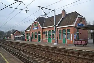 Afbeelding van het station van Kortemark