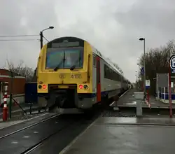 P trein naar Burst in Aalst-Kerrebroek