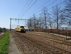 Station Arnemuiden, met stoptrein vanuit Roosendaal