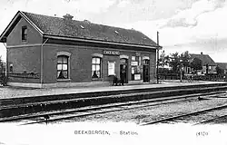 Station Beekbergen KNLS; circa 1905.