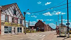 Overweg aan het station