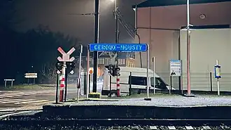 Station Céroux-Mousty