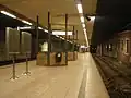 Binnenzicht van het station De Cartier