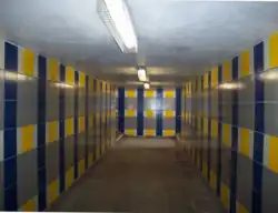 Verbindingstunnel onder de sporen