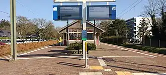 Station Den Dolder in maart 2024