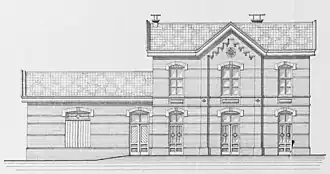 Station Doetinchem zonder latere uitbreidingen.
