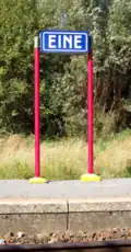 Naambord station Eine