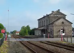 Het station vroeger