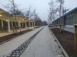 Fietspad en fietsenstalling geopend in december 2020