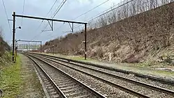 Sporen richting Charleroi