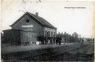 Station Houppertingen 1914