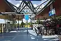 Fietsenstalling op het station