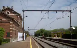 Zicht op de perrons (foto 2010)
