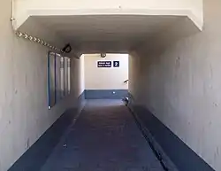 Verbindingsgang onder de sporen