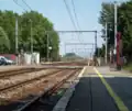 Het station Melsele