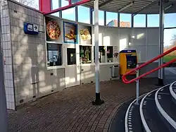 Trap naar het perron