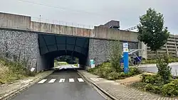 Doorgang onder sporen