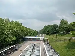 Voorzijde station Rhenen, in 2024