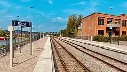 De vernieuwde perrons