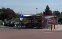 Fietsenstalling en parking
