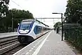 Sprinter op het station in 2025