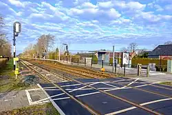 Het station vlak na de sluiting in 2021