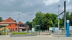 Toegang tot het perron