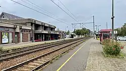 Zicht op perron 2 (2021)