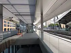 Nieuw perron in 2024