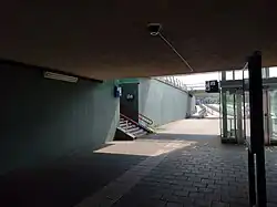 Tunnel onder de sporen