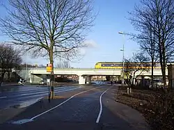 Locatie voor de oplevering van het station (2005)