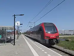 Aankomst trein