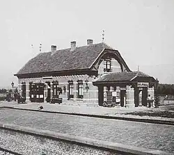 Het eerste station van Westervoort in 1920
