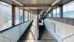 Doorgang voor de fietsers