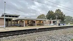 Het station van Zolder