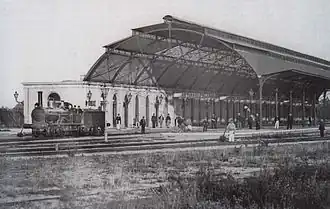 De oorspronkelijke stationskap van Zwolle