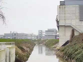 Het waterzuiveringsstation Brussel-Noord te Haren-Buda