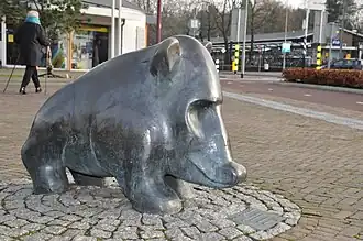 De Keiler door Henk Weggelaar in Nunspeet