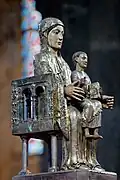 Madonna met kind, uit de basiliek van Orcival
