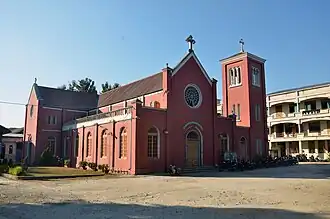 Kathedraal van Myitkyina in 2017