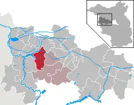 Kaart van Stechow-Ferchesar