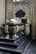 Het praalgraf van Adriaan Clant in de kerk van Stedum