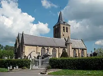De Sint-Maartenskerk in Stene