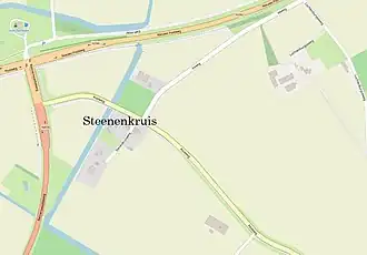 Kaart van Steenenkruis