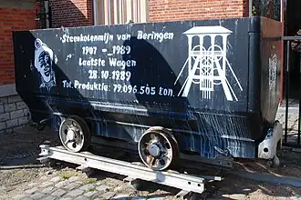 De laatste opgehaalde wagen