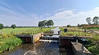 Stuw bij Frederiksoord