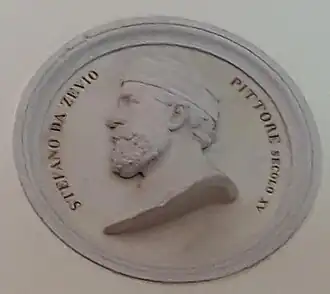 Beeltenis in de Biblioteca civica